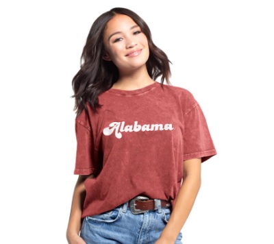 Alabama Crimson Tide T-Shirt - Ladies - Crimson