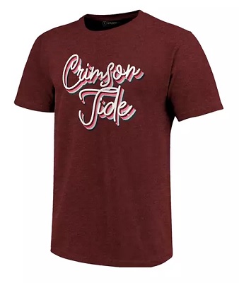 Alabama Crimson Tide T-Shirt - Image One - Ladies - Crimson