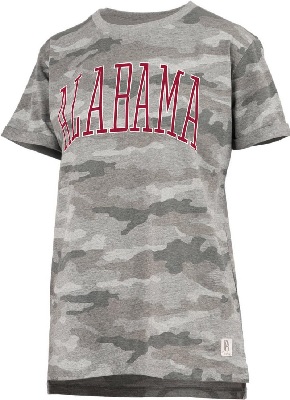 Alabama Crimson Tide T-Shirt - Pressbox - Ladies - Camo