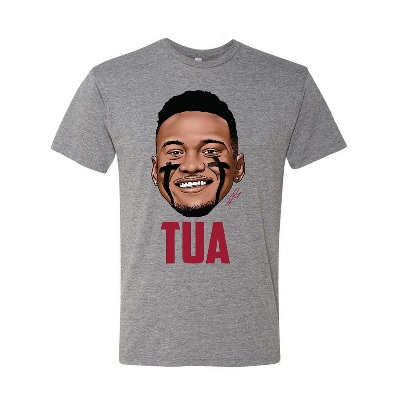 Alabama Crimson Tide T-Shirt - Tua Tagovailoa - Tua - Football - Grey