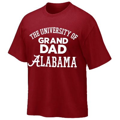 Alabama Crimson Tide T-Shirt - Weezabi - The University of Grand Dad - Crimson