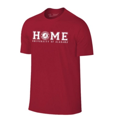 Alabama Crimson Tide T-Shirt - The Victory - Ladies - Home University Of Alabama - Crimson
