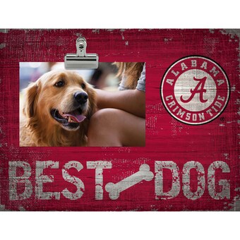 Alabama Crimson Tide 105 x 8 Best Dog Clip Photo Frame