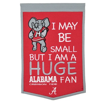 Alabama Crimson Tide 12 x 18 Lil Fan Traditions Banner