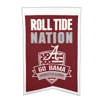 Alabama Crimson Tide 14 x 22 Nations Banner