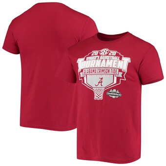 Alabama Crimson Tide T-Shirt - The Victory - SEC 2020 Men's Basketball Tournament - Basketball - Crimson