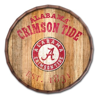 Alabama Crimson Tide 24 Established Date Barrel Top