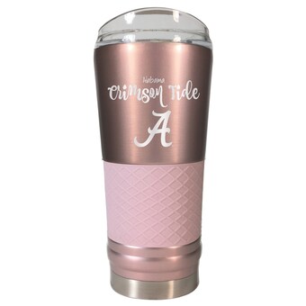 Alabama Crimson Tide 24oz Rose Gold Draft Tumbler