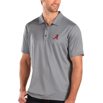 Alabama Crimson Tide Antigua Balance Polo Gray