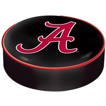 Alabama Crimson Tide Bar Stool Seat Cover Black