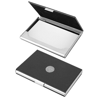 Alabama Crimson Tide Business Card Case Silver