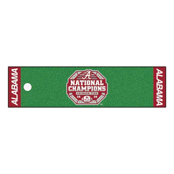 Alabama Crimson Tide College Football Playoff 2020 National Champions 15 x 6 Putting Green Mat