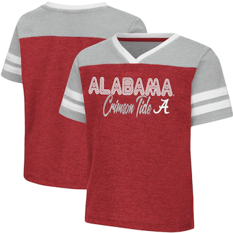Alabama Crimson Tide T-Shirt - Colosseum - Toddler - V-Neck - Crimson
