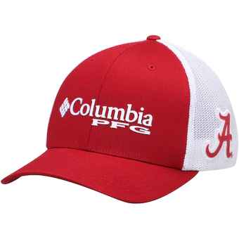 Alabama Crimson Tide Columbia Collegiate PFG Flex Hat Crimson