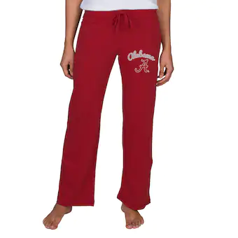 Alabama Crimson Tide Concepts Sport Womens Solid Knit Pants Crimson