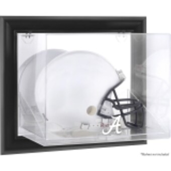 Alabama Crimson Tide Fanatics Authentic Black Framed Wall Mountable Helmet Display Case