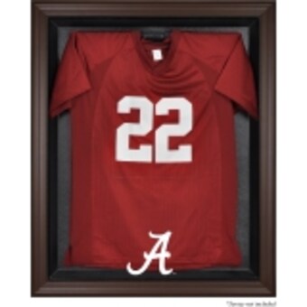 Alabama Crimson Tide Fanatics Authentic Brown Framed Logo Jersey Display Case