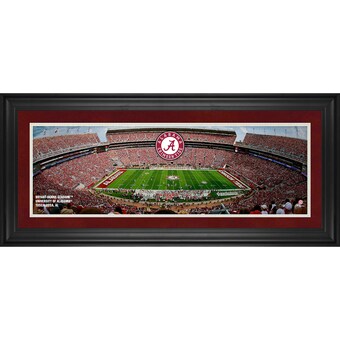Alabama Crimson Tide Fanatics Authentic Framed 10 x 30 Bryant Denny Stadium Panoramic Photograph