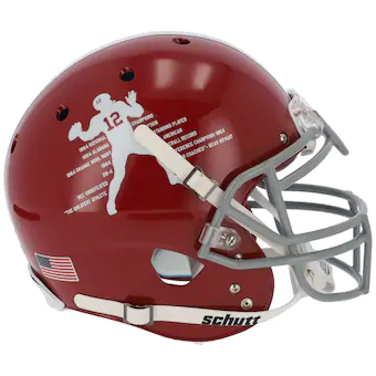 Alabama Crimson Tide Fanatics Authentic Schutt Joe Namath Themed Authentic Football Helmet
