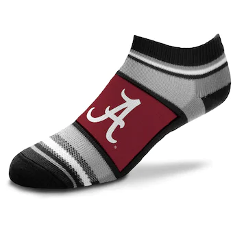 Alabama Crimson Tide For Bare Feet Youth Marquis Addition Ankle Socks