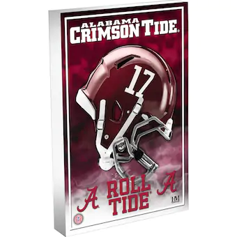 Alabama Crimson Tide Highland Mint 4 x 6 3D BlocKart