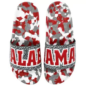 Alabama Crimson Tide Hype Slydr Slide Sandals Crimson White