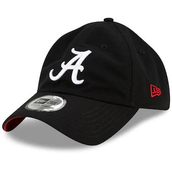 Alabama Crimson Tide New Era Campus Casual Classic Adjustable Hat Black