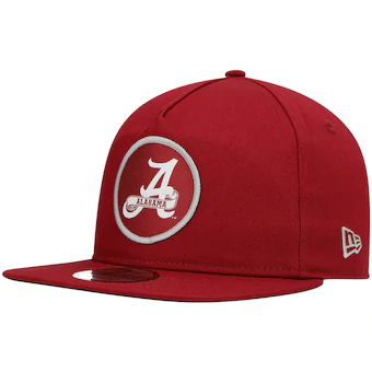 Alabama Crimson Tide New Era Cutty Throwback Golfer Snapback Hat Crimson