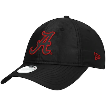 Alabama Crimson Tide New Era Womens Warm Up 9TWENTY Adjustable Hat Black