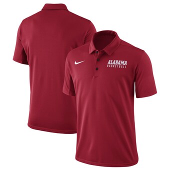 Alabama Crimson Tide Nike 2017 2018 Coaches Elite Basketball Performance Polo Crimson