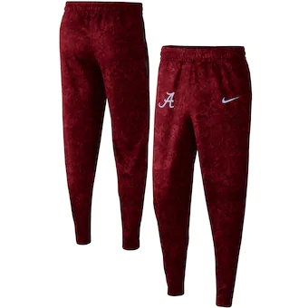 Alabama Crimson Tide Nike Basketball Spotlight Performance Pants Crimson