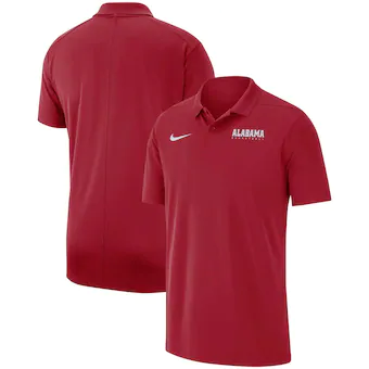 Alabama Crimson Tide Nike Basketball Team Polo Shirt Crimson