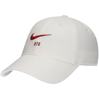 Alabama Crimson Tide Nike Big Swoosh Team Heritage 86 Adjustable Hat White