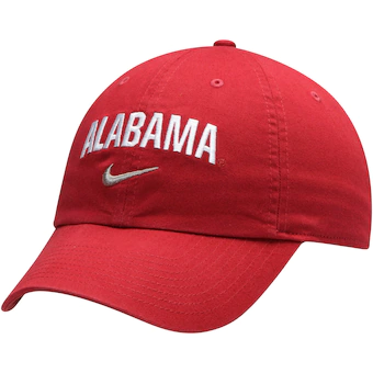 Alabama Crimson Tide Nike Heritage 86 Arch Adjustable Performance Hat Crimson