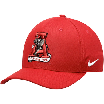 Alabama Crimson Tide Nike Team Classic Logo 99 Swoosh Performance Flex Hat Crimson