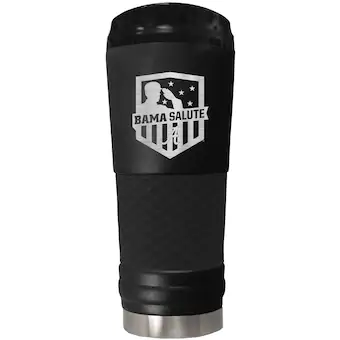 Alabama Crimson Tide Operation Hat Trick 24oz Stealth Draft Travel Tumbler Black