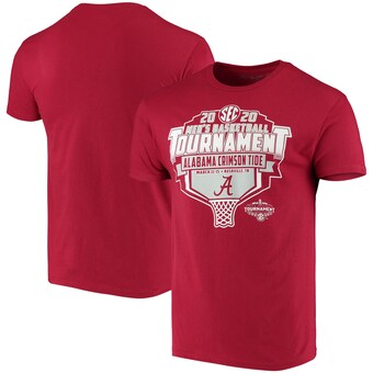 Alabama Crimson Tide T-Shirt - Original Retro Brand - SEC 2020 Men's Basketball Tournament - Basketball - Crimson