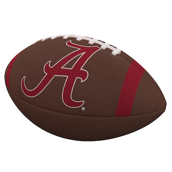Alabama Crimson Tide Team Stripe Official Size Composite Football