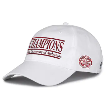 Alabama Crimson Tide The Game College Football Playoff 2020 National Champions Bar Adjustable Hat White