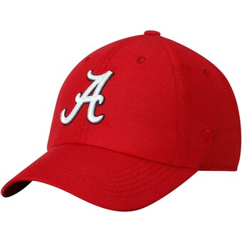 Alabama Crimson Tide Top of the World Primary Logo Staple Adjustable Hat Crimson