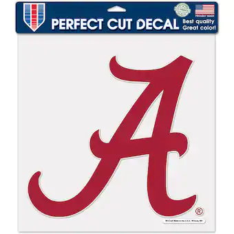 Alabama Crimson Tide WinCraft 12 x 12 Perfect Cut Decal