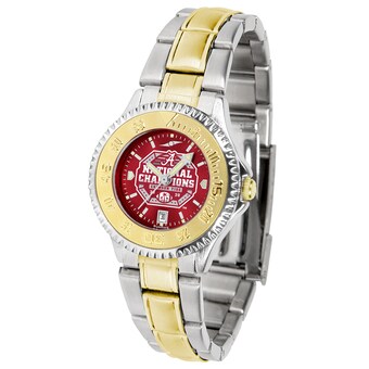 Alabama Crimson Tide Womens College Football Playoff 2020 National Champions Competitor Two Tone AnoChrome Watch