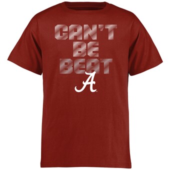Alabama Crimson Tide T-Shirt - Fanatics Brand - Youth/Kids - Can't Be Beat - Crimson