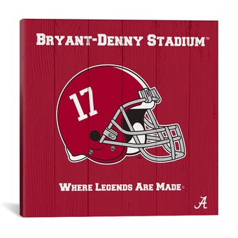 Alabama Crimson Tide iCanvas Legend Status Canvas Print