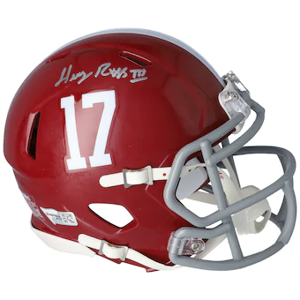 Henry Ruggs III Alabama Crimson Tide Fanatics Authentic Autographed Riddell Speed Mini Helmet