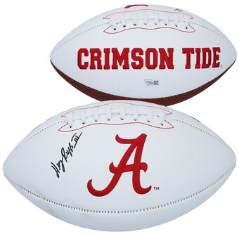 Henry Ruggs III Alabama Crimson Tide Fanatics Authentic Autographed White Panel Football