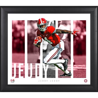 Jerry Jeudy Alabama Crimson Tide Fanatics Authentic Framed 15 x 17 Player Panel Collage