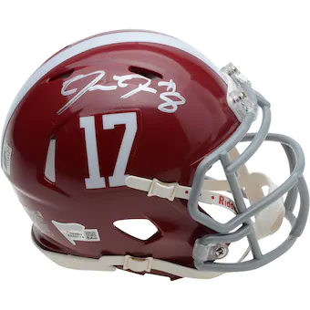 Josh Jacobs Alabama Crimson Tide Fanatics Authentic Autographed Riddell Speed Mini Helmet