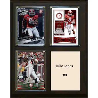 Julio Jones Alabama Crimson Tide 8 x 10 Plaque