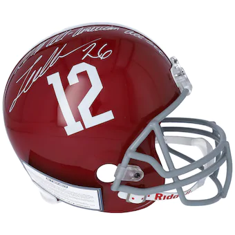 Landon Collins Alabama Crimson Tide Fanatics Authentic Autographed Replica Helmet with 2014 All American All SEC Inscription